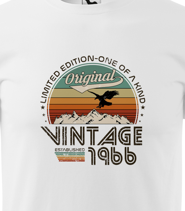 Tricou personalizat 60 ani, LIMITED edition - ONE of a kind [2]