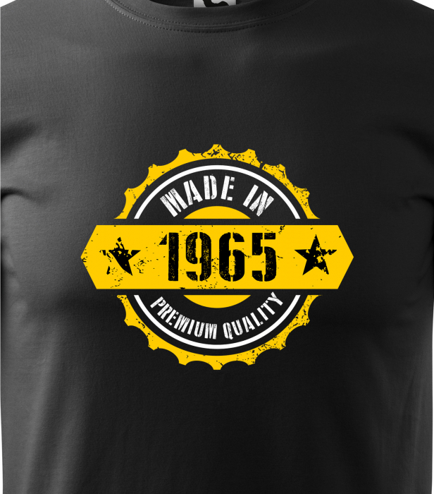 Tricou personalizat 60 ani, Made In - Premium Quality [2]