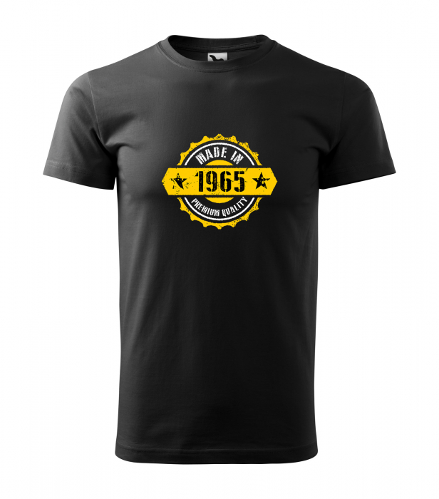 Tricou personalizat 60 ani, Made In - Premium Quality [1]