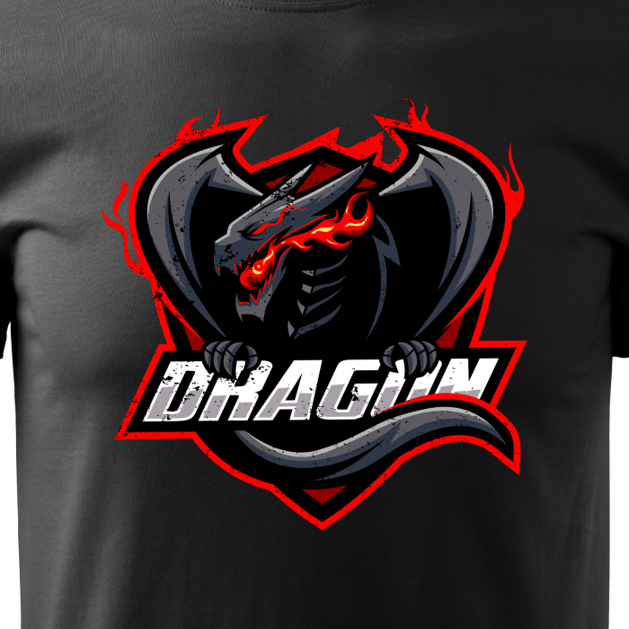 Tricou personalizat pentru cei pasionati de gaming, cadoul perfect, Dragon War [2]