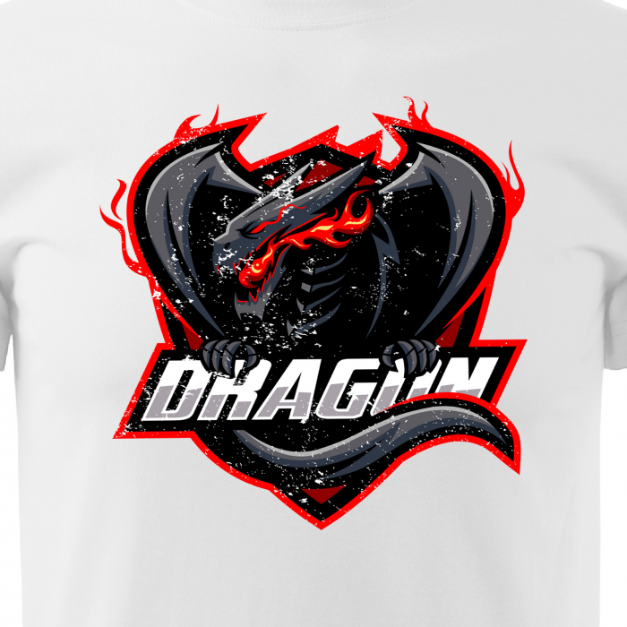Tricou personalizat pentru cei pasionati de gaming, cadoul perfect, Dragon War [2]