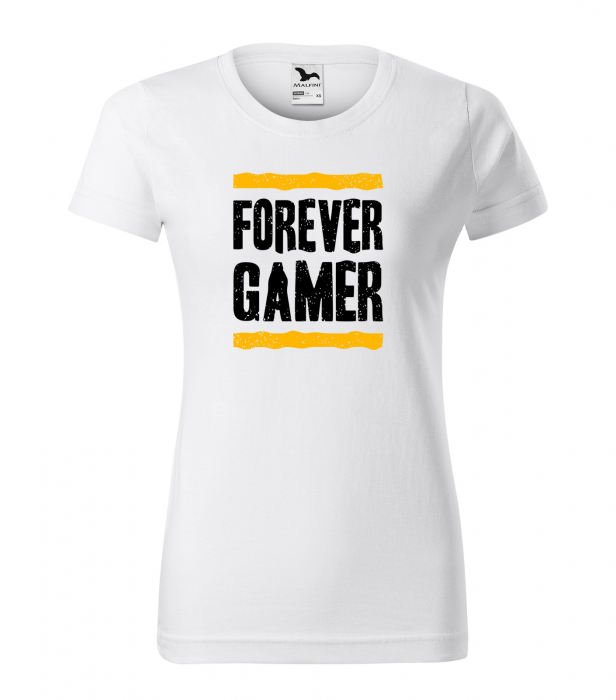 Tricou personalizat pentru cei pasionati de gaming, cadoul perfect, Forever a Gamer [1]