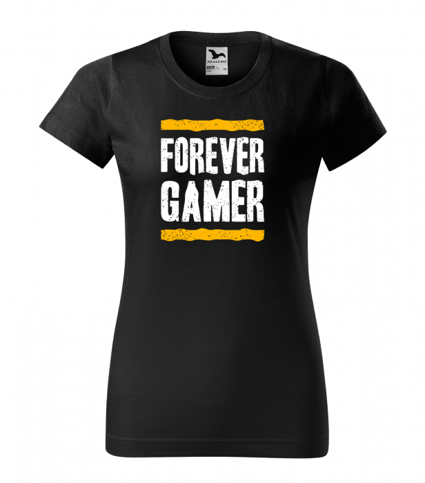 Tricou personalizat pentru cei pasionati de gaming, cadoul perfect, Forever a Gamer [1]