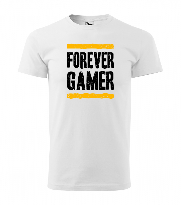 Tricou personalizat pentru cei pasionati de gaming, cadoul perfect, Forever a Gamer [1]