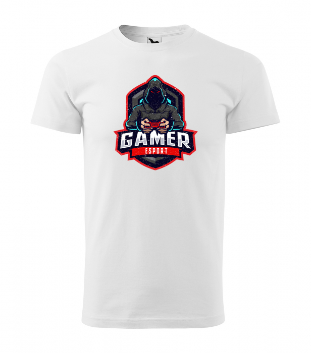 Tricou personalizat pentru cei pasionati de gaming, cadoul perfect, Gamer E-Sport [1]
