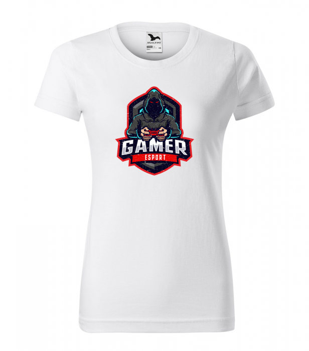 Tricou personalizat pentru cei pasionati de gaming, cadoul perfect, Gamer E-Sport [1]