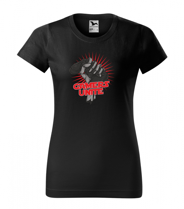 Tricou personalizat pentru cei pasionati de gaming, cadoul perfect, Gamers Unite [1]