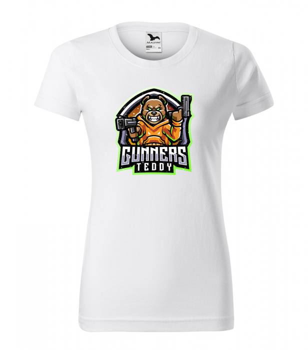 Tricou personalizat pentru cei pasionati de gaming, cadoul perfect, Gunners Teddy Team [1]