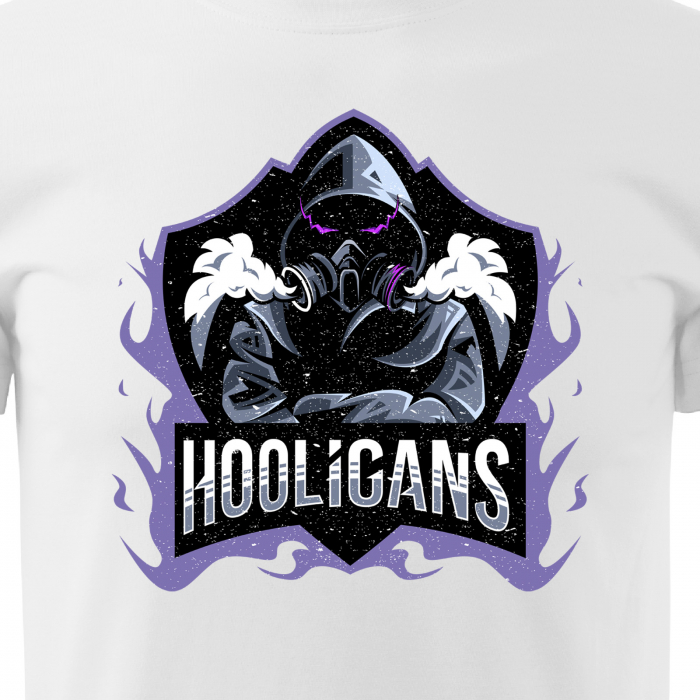 Tricou personalizat pentru cei pasionati de gaming, cadoul perfect, Hooligans Shield [2]