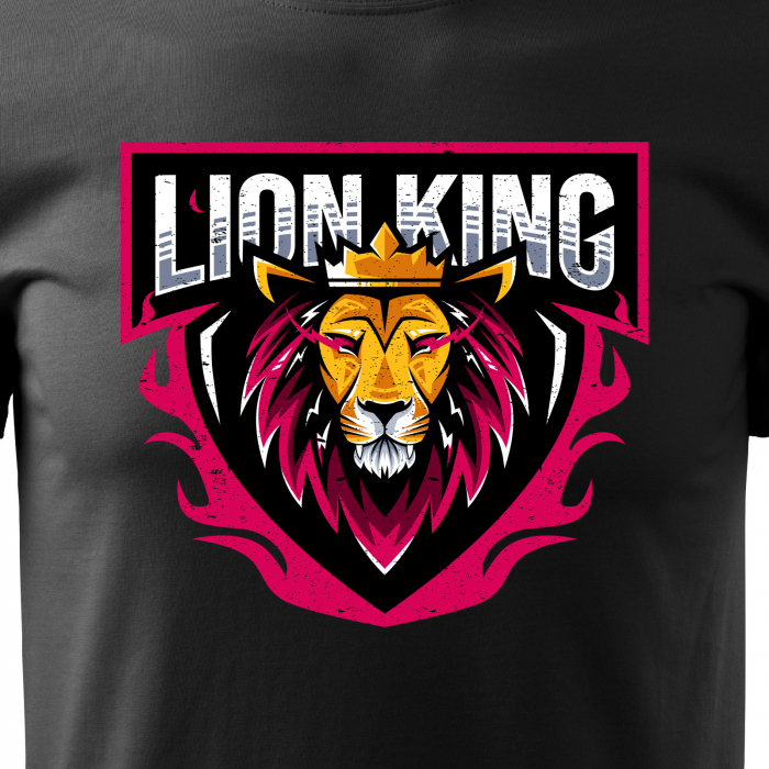 Tricou personalizat pentru cei pasionati de gaming, cadoul perfect, Lion King [2]