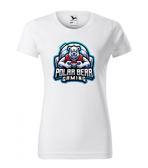 Tricou personalizat pentru cei pasionati de gaming, cadoul perfect, Polar Bear Gaming [1]