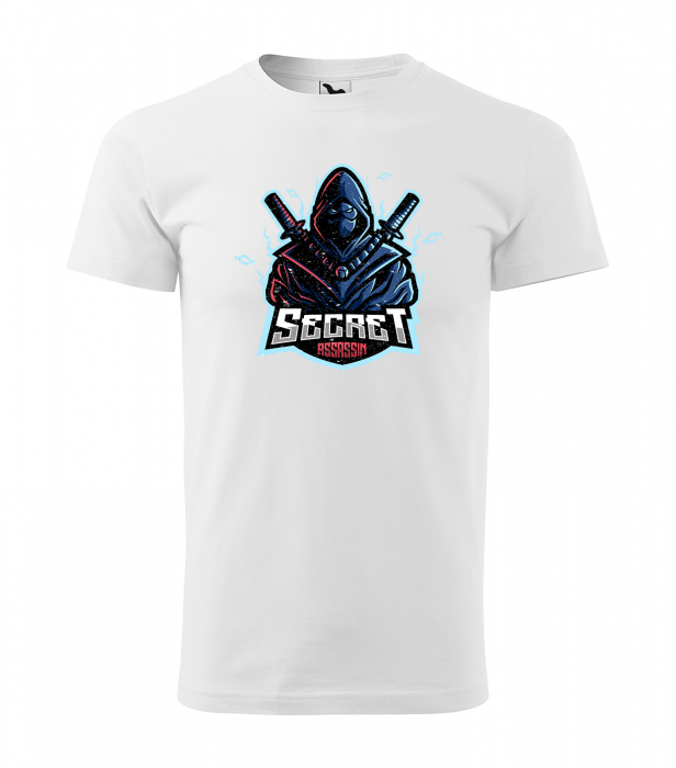 Tricou personalizat pentru cei pasionati de gaming, cadoul perfect, Secret Assassin [1]