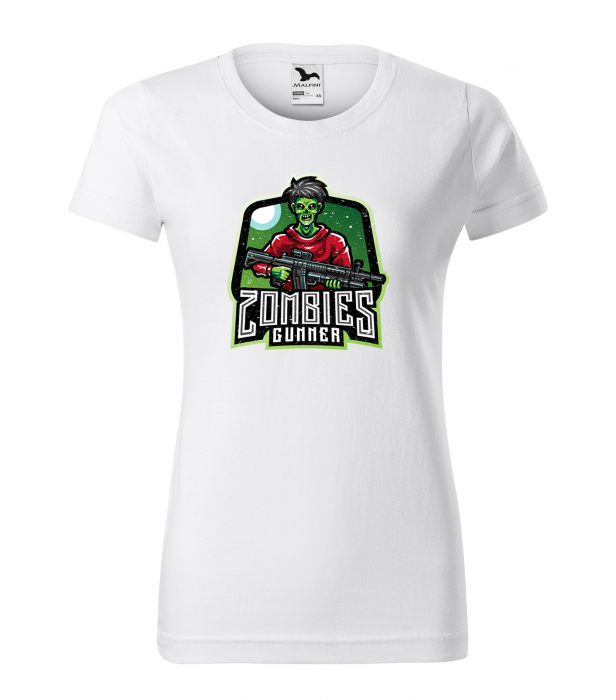 Tricou personalizat pentru cei pasionati de gaming, cadoul perfect, Zombie Gunners [1]