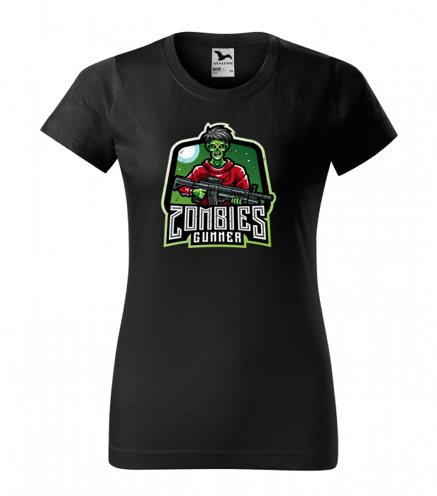 Tricou personalizat pentru cei pasionati de gaming, cadoul perfect, Zombie Gunners [1]