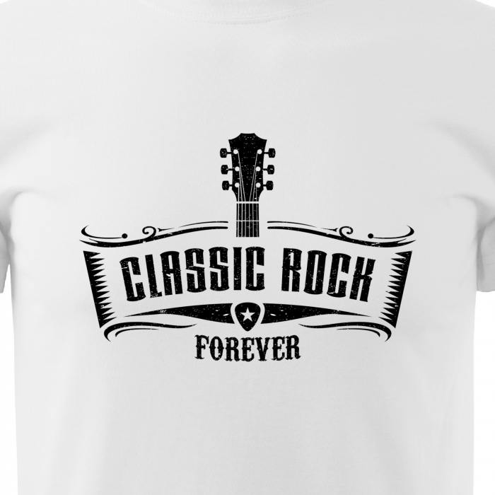 Tricou personalizat pentru cei pasionati de muzica, cadoul perfect, Classic Rock Forever [2]