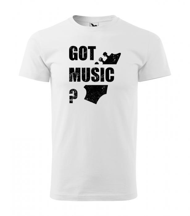 Tricou personalizat pentru cei pasionati de muzica, cadoul perfect, Got Music [1]