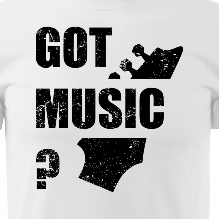 Tricou personalizat pentru cei pasionati de muzica, cadoul perfect, Got Music [2]