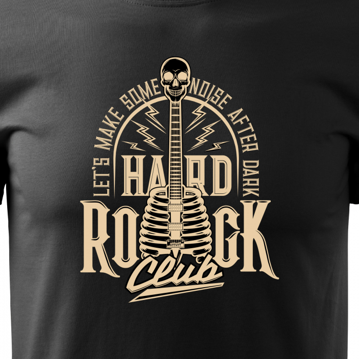 Tricou personalizat pentru cei pasionati de muzica, cadoul perfect, Lets Make Some Noise After Dark [2]