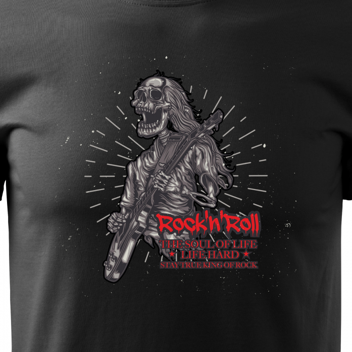 Tricou personalizat pentru cei pasionati de muzica, cadoul perfect, Rock'N'Roll - The Soul of Life [2]
