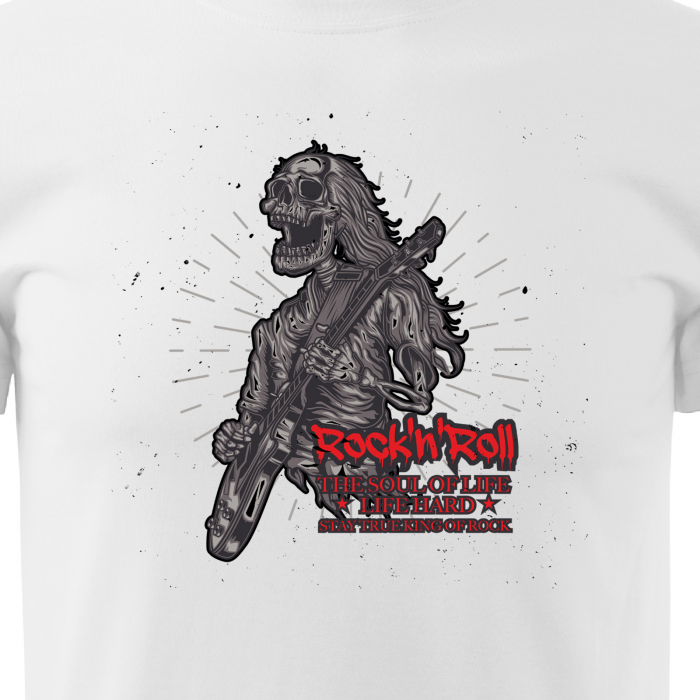 Tricou personalizat pentru cei pasionati de muzica, cadoul perfect, Rock'N'Roll - The Soul of Life [2]