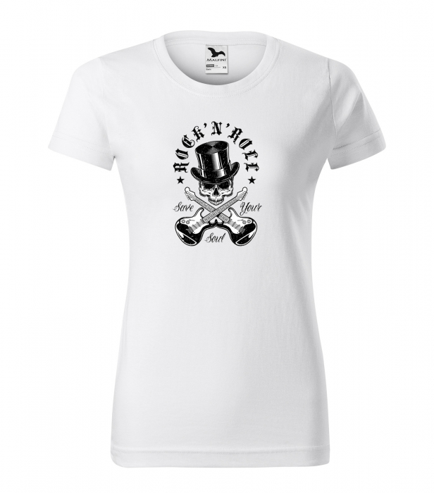 Tricou personalizat pentru cei pasionati de muzica, cadoul perfect, Two Guitars - Rock'N'Roll [1]