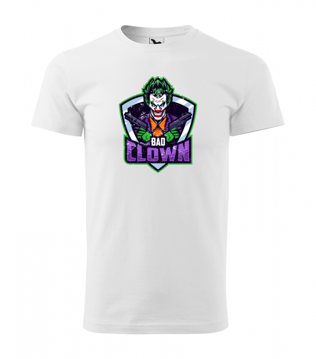 Tricou personalizat pentru gameri, cadoul perfect, Bad Clown [1]