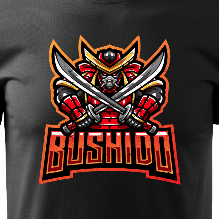 Tricou personalizat pentru gameri, cadoul perfect, Bushido Fighter [2]