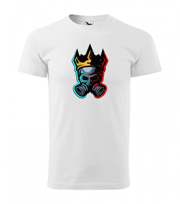 Tricou personalizat pentru gameri, cadoul perfect, Crown Skull Player [1]