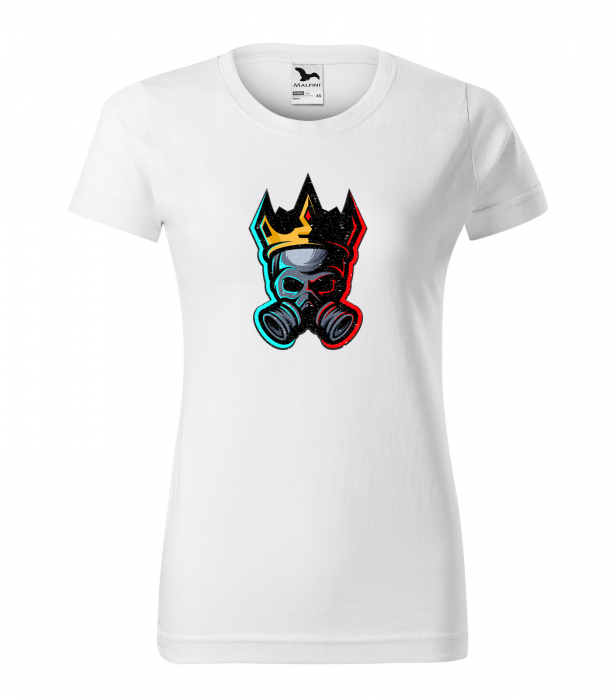 Tricou personalizat pentru gameri, cadoul perfect, Crown Skull Player [1]