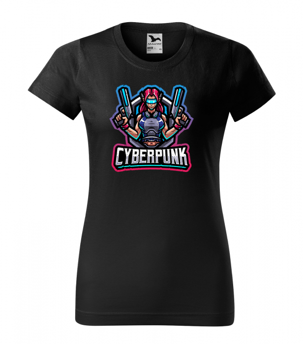 Tricou personalizat pentru gameri, cadoul perfect, Cyber Punk [1]