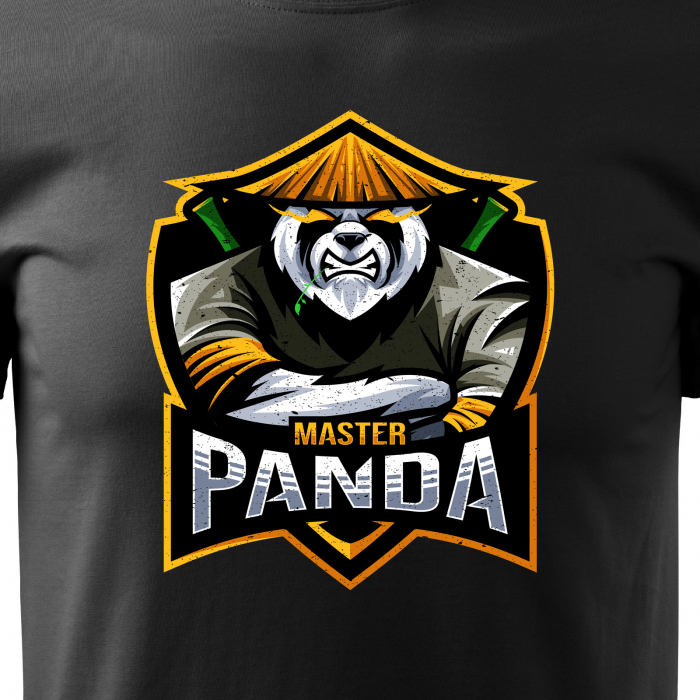 Tricou personalizat pentru gameri, cadoul perfect, Master Panda [2]