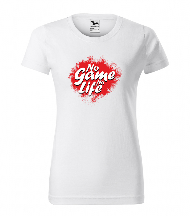 Tricou personalizat pentru gameri, cadoul perfect, No Game No Life [1]