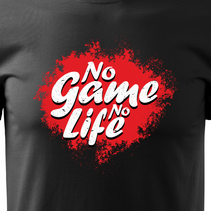 Tricou personalizat pentru gameri, cadoul perfect, No Game No Life [2]