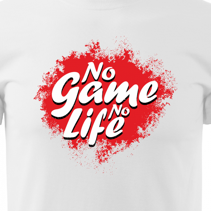 Tricou personalizat pentru gameri, cadoul perfect, No Game No Life [2]
