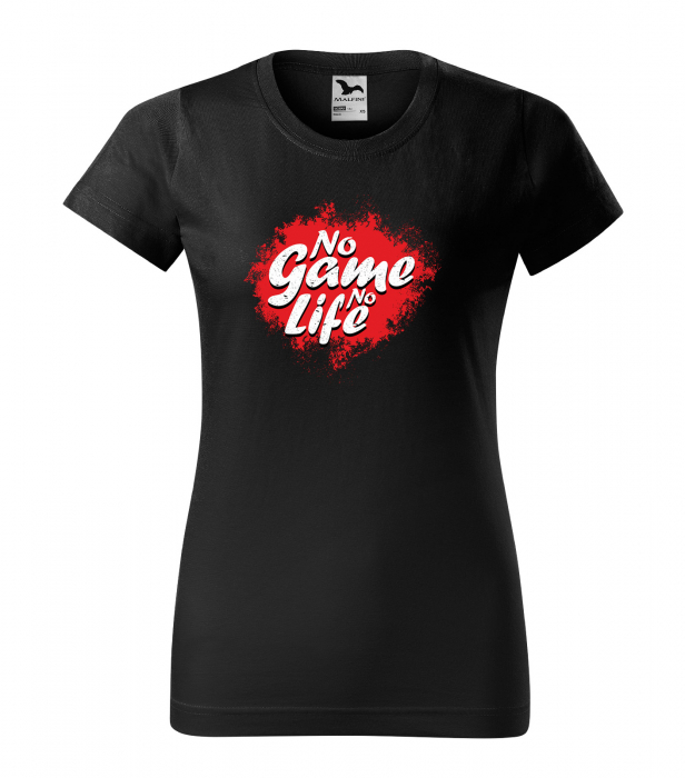 Tricou personalizat pentru gameri, cadoul perfect, No Game No Life [1]
