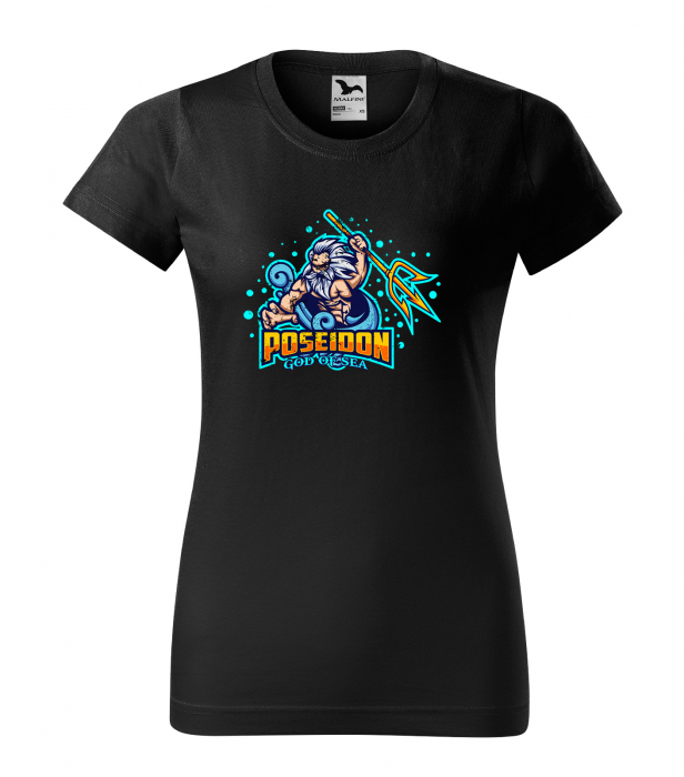Tricou personalizat pentru gameri, cadoul perfect, Poseidon God of Sea [1]