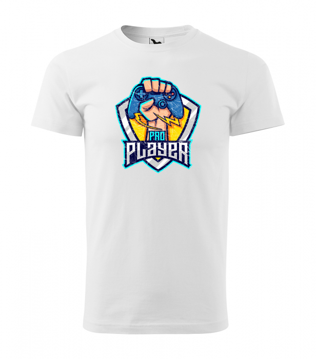 Tricou personalizat pentru gameri, cadoul perfect, Pro Player Shield [1]