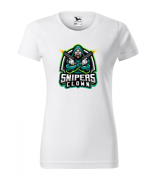 Tricou personalizat pentru gameri, cadoul perfect, Sniper Clowns [1]