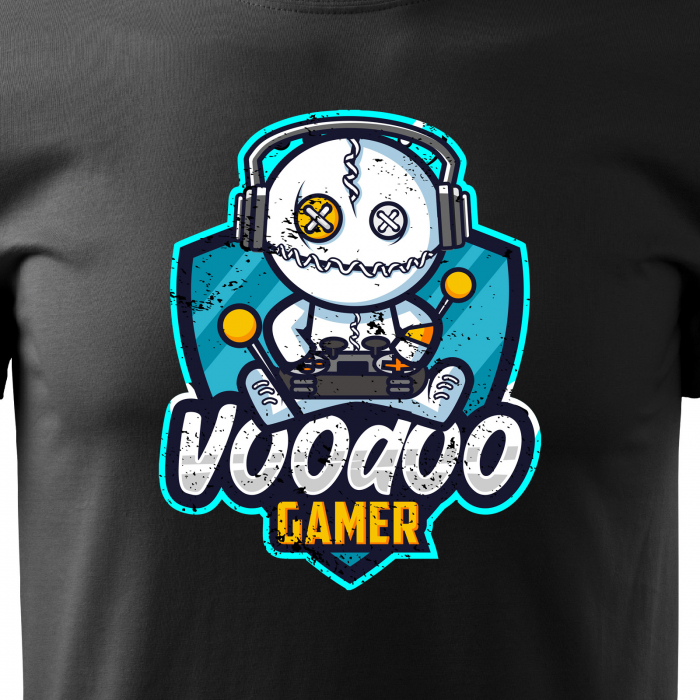 Tricou personalizat pentru gameri, cadoul perfect, Voodoo Gamer [2]