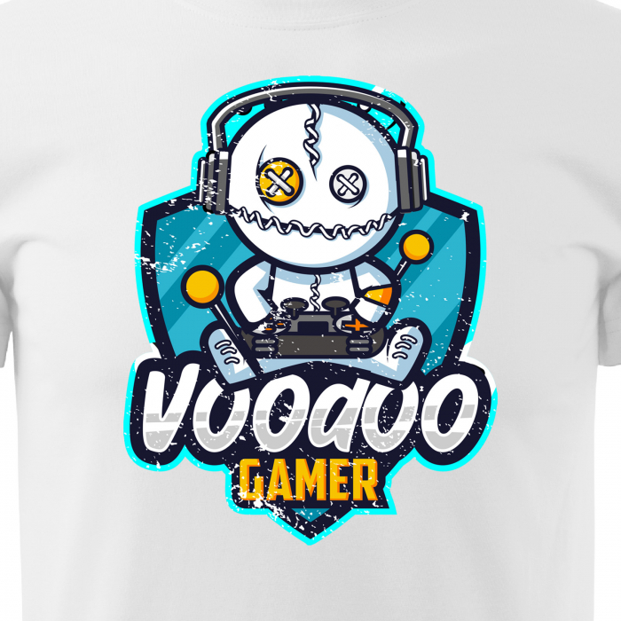 Tricou personalizat pentru gameri, cadoul perfect, Voodoo Gamer [2]