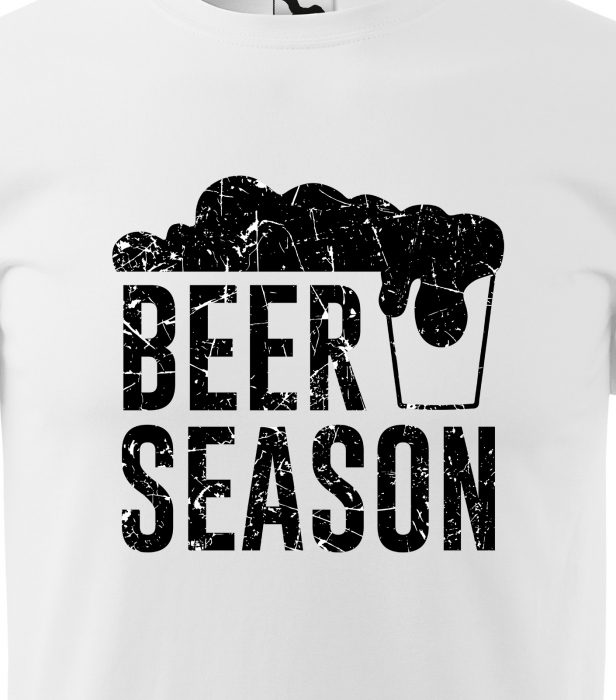 Tricou personalizat pentru petrecareti, cadoul perfect, Beer Season [2]
