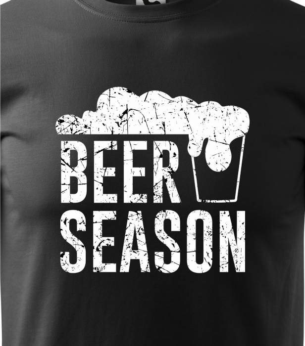 Tricou personalizat pentru petrecareti, cadoul perfect, Beer Season [2]