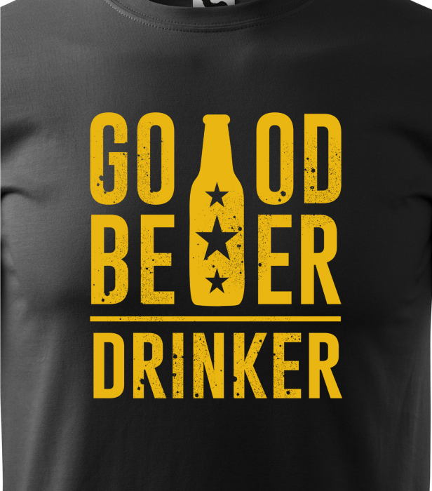 Tricou personalizat pentru petrecareti, cadoul perfect, Good Beer Drinker [2]