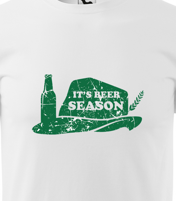 Tricou personalizat pentru petrecareti, cadoul perfect, Its Beer Season [2]