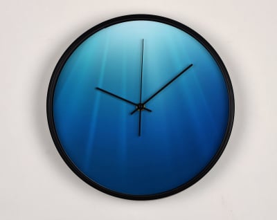Ceasuri de perete - Ceas de perete, pentru living, birou sau showroom, Adancul oceanului