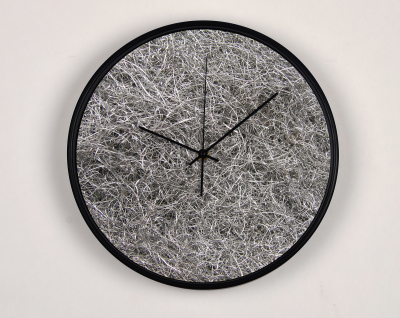 Ceasuri de perete - Ceas de perete, pentru living, birou sau showroom, Fibre textile