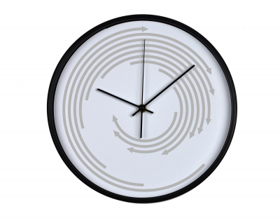 Ceasuri de perete - Ceas de perete, pentru living, birou sau showroom, Intr-o continua spirala