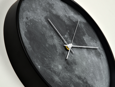 Ceas de perete, pentru living, birou sau showroom, Luna plina [1]
