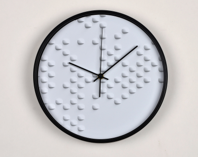 Ceasuri Moderne - Ceas de perete, pentru living, birou sau showroom, Braille code style
