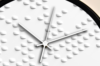 Ceas de perete, pentru living, birou sau showroom, Braille code style [1]